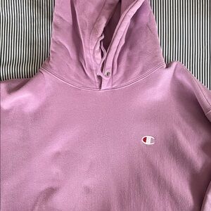 Champion XL - Reverse Weave Light Purple Pullover Hoodie